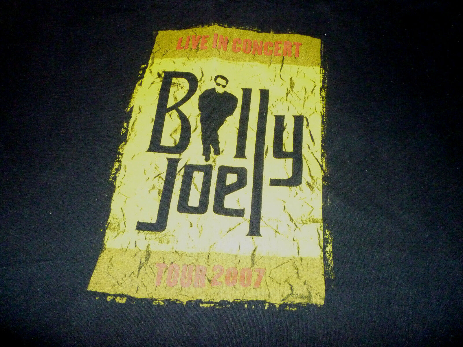 Billy Joel 2007 Tour Shirt ( Used Size Xl ) Good Condition!!!