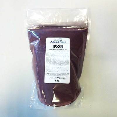 Chelated Iron Eddha 6% - Iron Chelate Feeddha 1 Pound - Aquaponics Garden