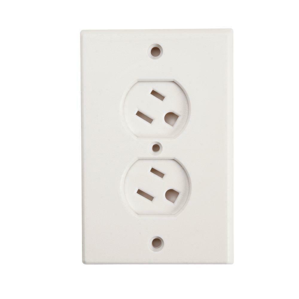 Safety 1st/dorel 10406 White Child Safety Outlet Cover - Quantity 1