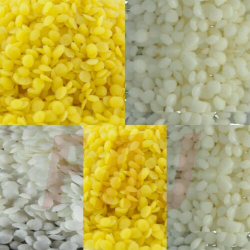 Pure Beeswax Pellets 100%  Natural Honey Cosmetic Grade Conventional