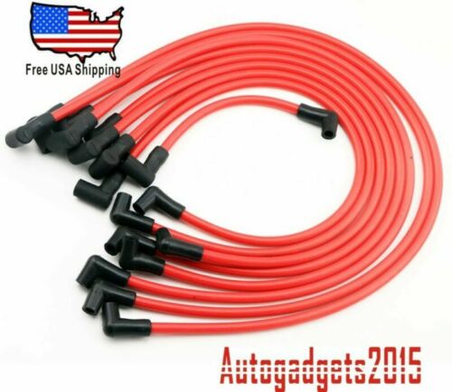 10mm High Performance Spark Plug Wires For Hei Sbc Bbc 350 383 454 Electronic