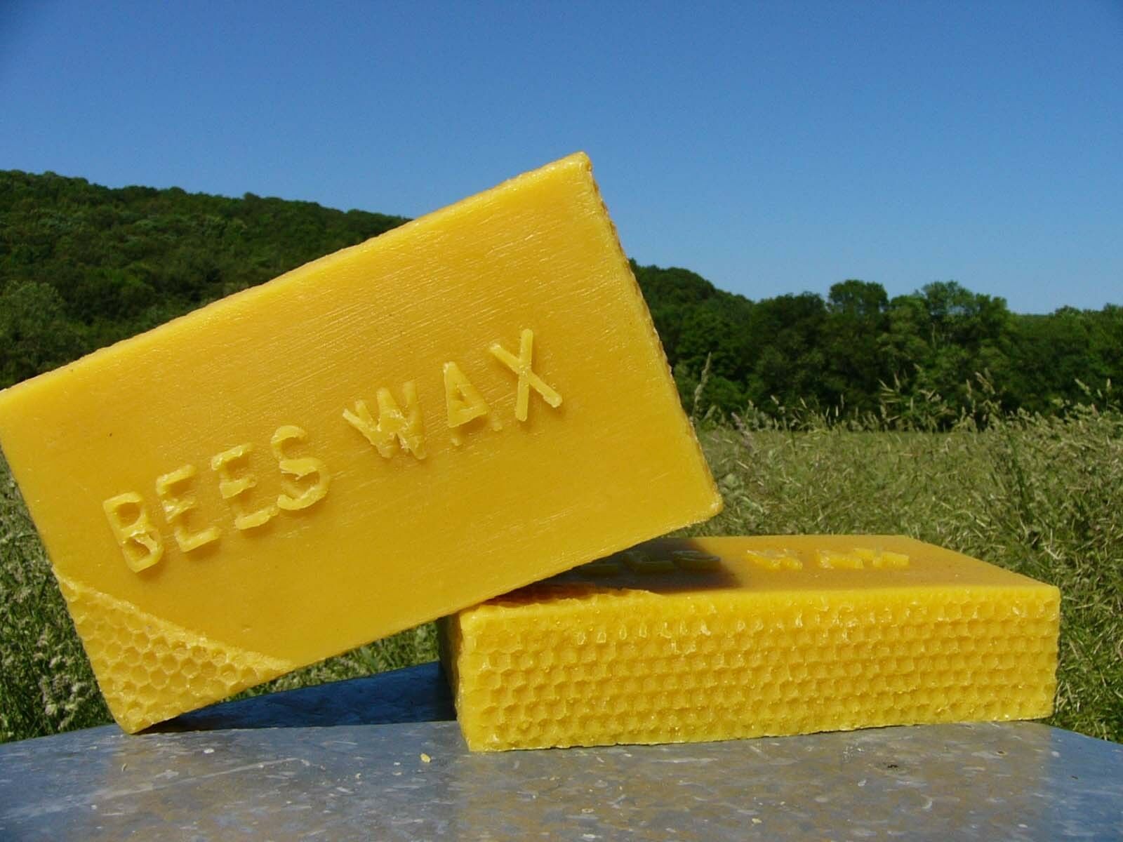 1 Pound Pure Beeswax~ Yellow Bees Wax~shipping Discount