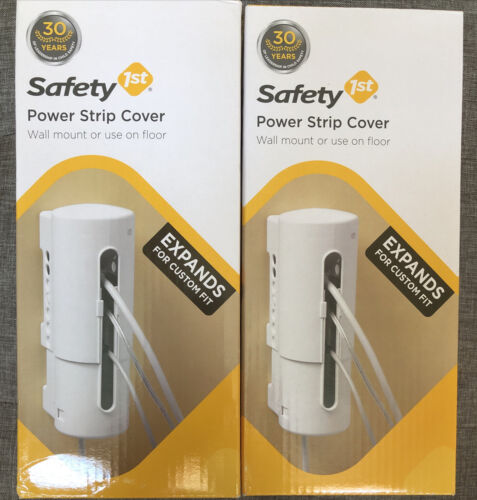 2 New Safety 1st Power Strip Cover Expands For Custom Fit- #10409
