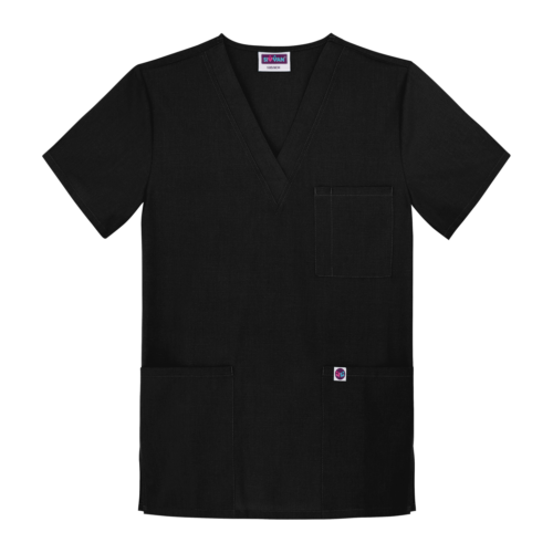 Sivvan Men Woman V-neck 3 Pocket Scrub Top Stylish Comfortable & Roomy Fit