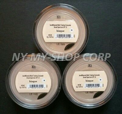 Bare Escentuals Bareminerals Bisque 1b Concealer  Spf20 2g <<< Pack Of 3 >>>